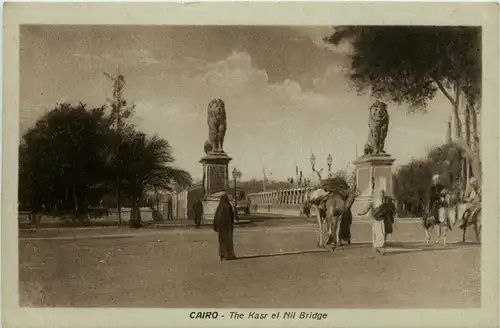 Cairo - The Kasr el Nil Bridge -287872