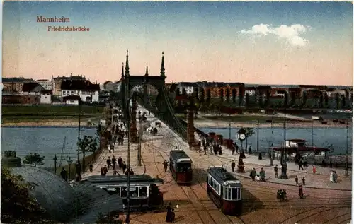 Mannheim - Friedrichsbrücke -289906