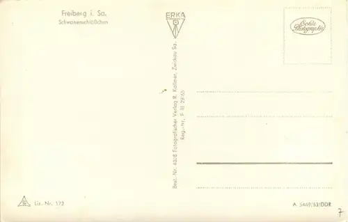 Freiberg in Sachsen - Schwanenschlösschen -289200