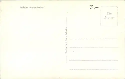 Kelheim - Kreigerdenkmal -240290