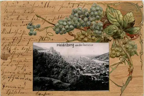 Heidelberg - Litho Prägekarte -289882