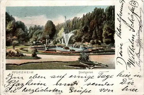 Pforzheim - Stadtgarten -289444