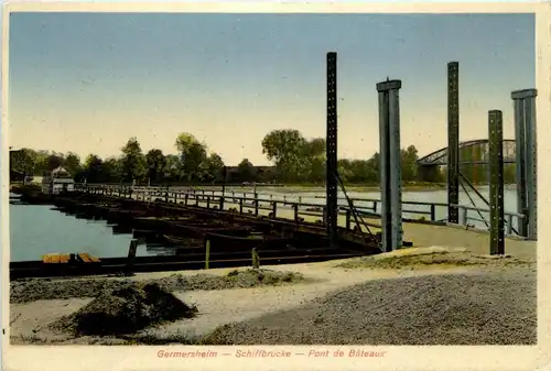 Germersheim - Schiffbrücke -289544