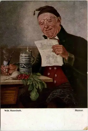 Humor - Künstlerkarte Wilh. Hasselbach -289690