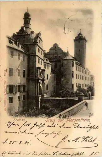 Gruss aus Mergentheim - Schloss -289298