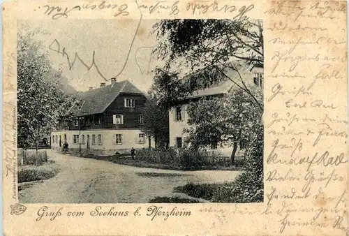 Gruss aus Seehaus bei Pforzheim -289810