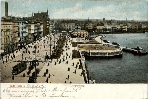 Hamburg - Jungfernssteg -290284