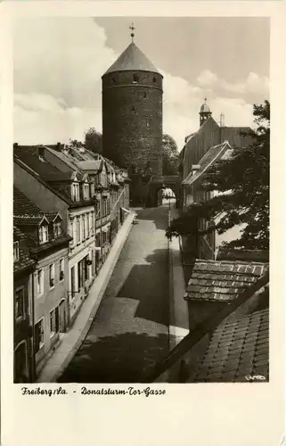 Freiberg in Sachsen - Donatsturm Tor Gasse -289208