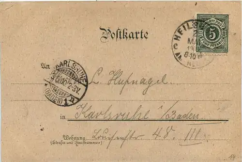 Gruss aus Heilbronn - Litho -289876