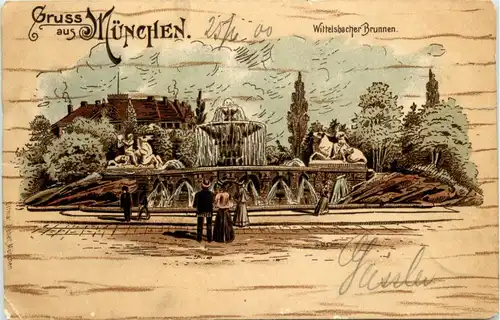 Gruss aus München - Litho -289896