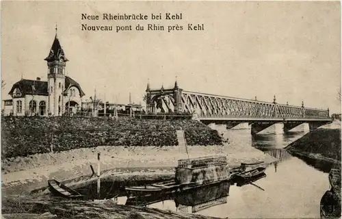 Neue Rheinbrücke bei Kehl -289936