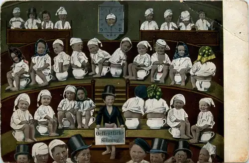 Humor Konder auf Nachttöpfen -241106