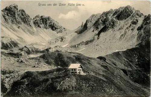 Gruss von der Ulmer Hütte -290794