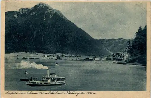 Achensee/Tirol, Orte und Umgebung - Seespitz mit Kirchenspitze -324192