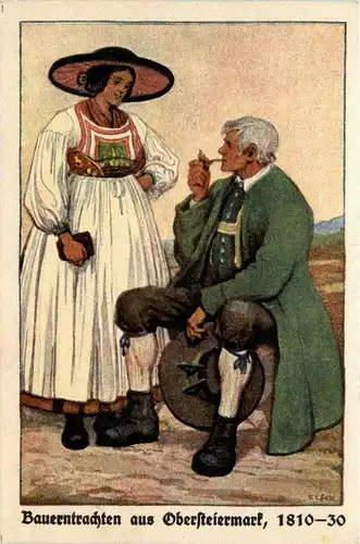 Bauerntrachten aus Obersteiermark -290928