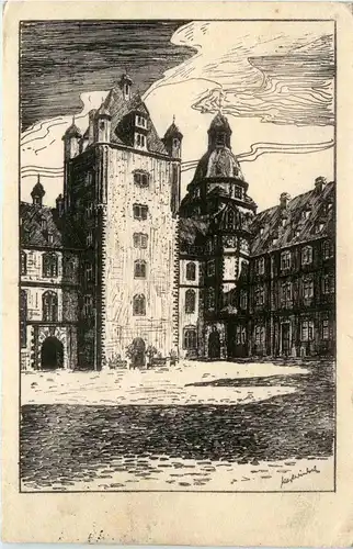 Aschaffenburg - Im Schlosshof -289044