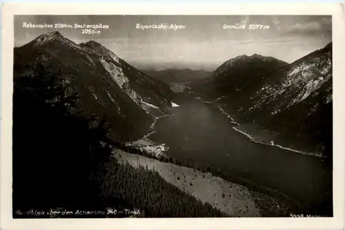 Achensee/Tirol, Orte und Umgebung - Rundblick über den Achensee -324268