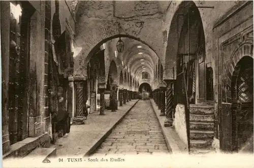 Tunis - Souk des Etoffes -289974