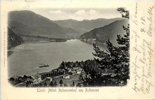 Achensee/Tirol Orte und Umgebung, Achensee, Hotel Achenseehof -324512