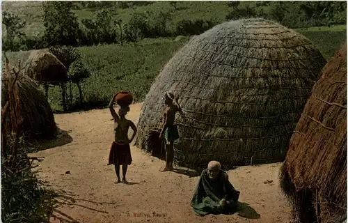 Point Natal - NAtive Kraal -277792