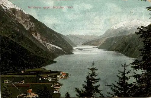 aAchensee/Tirol, Orte und Umgebung - Achensee, gegen Norden -324458