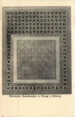 Römischer Mosaikboden in Otrang bei Bitburg -290236