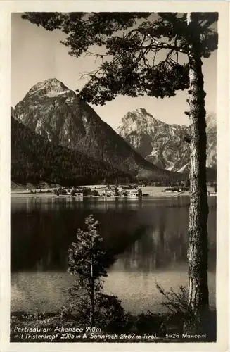 Achensee, Pertisau, mit Tristenkopf und Sonnjoch -324568