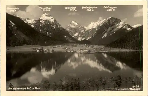 Achensee/Tirol, Orte und Umgebung - div.Berge -324176