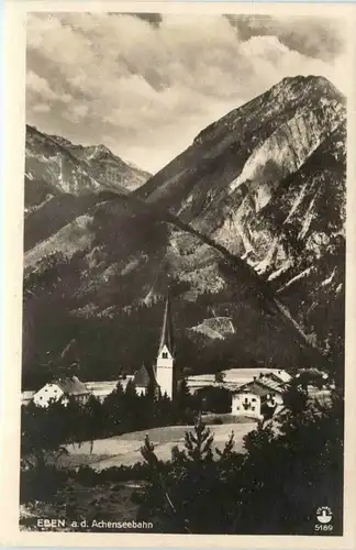 Achensee/Tirol, Orte und Umgebung - Eben an der Achenseebahn -324182