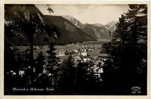 Achensee/Tirol Orte und Umgebung, Achensee, Maurach -324688