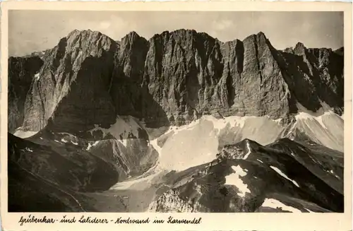 Grubenkar und Laliderer - Nordwand im Karwendel -324216