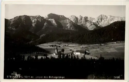 Achensee/Tirol, Orte und Umgebung - Steinberg gegen das Rofangebirge -324236