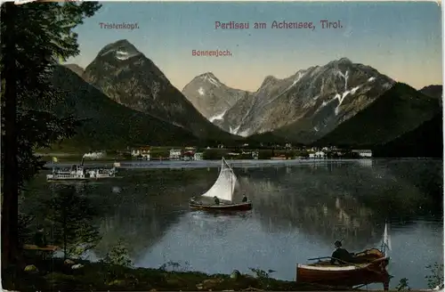 Achensee, Pertisau, mit Tristenkopf und Sonnjoch -324792