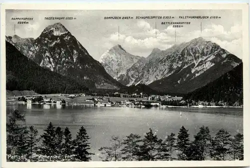 Achensee/Tirol Orte und Umgebung, Achensee, Pertisau, div.Berge -324698