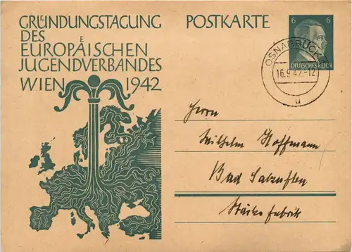 Wien - Gründungstagung des Europäischen Jugendverbandes 1942 -290882