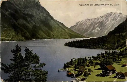 aAchensee/Tirol, Orte und Umgebung - Achensee, Gaisalpe -324456