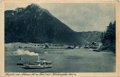 Achensee, Seespitz mit Kirchenspitze -324442