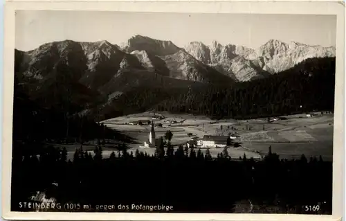 Achensee/Tirol, Orte und Umgebung - Steinberg gegen das Rofangebirge -324220