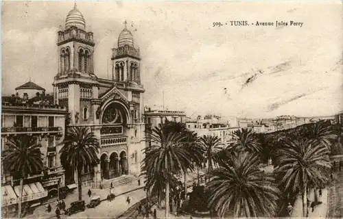 Tunis - Avenue Jules Ferry -289980