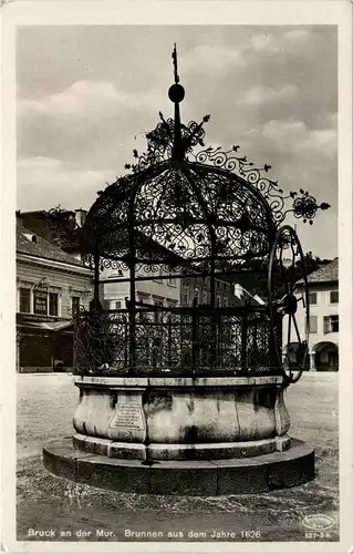 Bruck a.d.Mur/Steiermark - Brunnen aus dem Jahr 1626 -325132