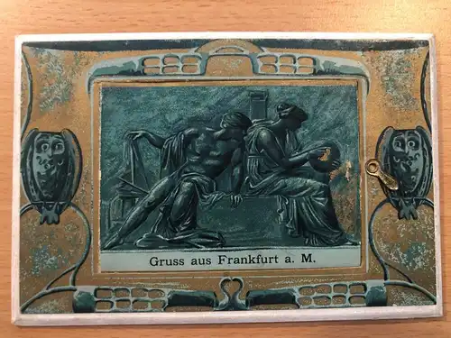 Gruss aus Frankfurt - Mechanische Karte -S72