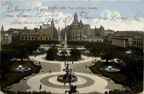 Buenos-Aires - Plaza de Mayo -278534
