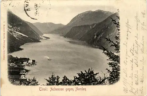 Achensee/Tirol, Orte und Umgebung - Achensee gegen Norden -324250