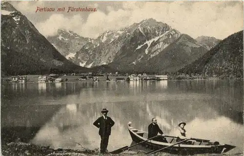 Achensee/Tirol Orte und Umgebung, Achensee, Pertisau, mit Fürstenhaus -324674