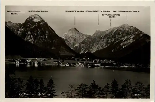 Achensee/Tirol Orte und Umgebung, Achensee, Pertisau, div.Berge -324936