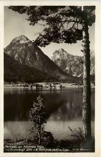 Achensee, Pertisau, mit Tristenkopf und Sonnjoch -324620