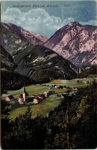 aAchensee/Tirol, Orte und Umgebung - Achensee, Wallfahrtsort Eben -324450