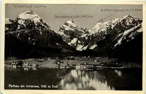 Achensee/Tirol Orte und Umgebung, Achensee, Pertisau, div.Berge -324754