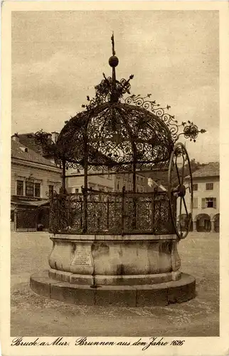 Bruck a.d. Mur/Steiermark - Brunnen aus dem Jahre 1626 -325478