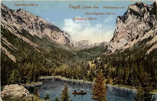 Tragöss-Oberort/Steiermark und Umgebung - Grüner See und div.Berge -325558